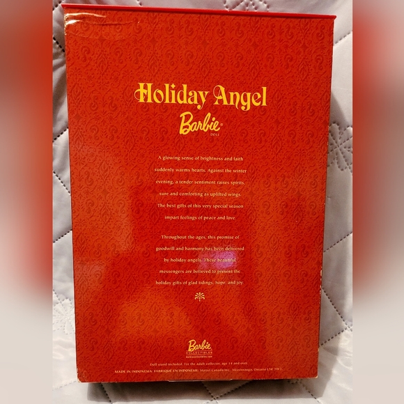 Mattel Holiday Angel Barbie dolls from the Collector Edition series. NRFB - Picture 14 of 16